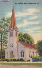 Postcard The Episcopal Church Centerville MD Maryland picture