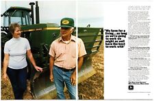 1980 John Deere 40s Series Tractor - Original 2 Page Print Advertisement picture