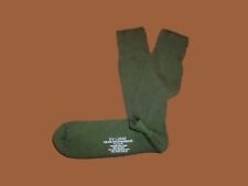 NEW MILITARY ISSUE CUSHION SOLE WOOL BLEND SOCKS U.S.A MADE OD GREEN X-LARGE picture