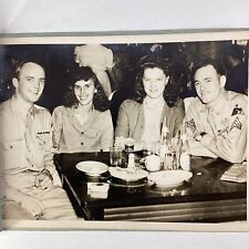 Atlanta GA Photo VTG 1945 Shangri-La 106 Luckie St Military Beer Lucky Strike picture