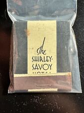MATCHBOOK - THE SHIRLEY SAVOY HOTEL - DENVER, CO - STRUCK picture