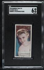 1955 Barbers Cinema and Television Stars Tea Grace Kelly #1 SGC 6 11bd picture