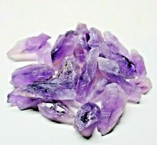 1/4 lb Rough Amethyst Pieces Points Chunks Crystals Rocks Bulk Gems Jewelry picture