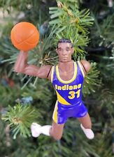 Reggie Miller Indiana Pacers Basketball NBA Xmas Tree Ornament vtg Jersey #31  picture