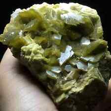 305g Rare Beautiful Natural Yellow Sheet Siderite Mineral Specimen picture