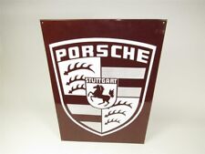 1950s-60s Porsche Automobiles single-sided porcelain dealership sign picture