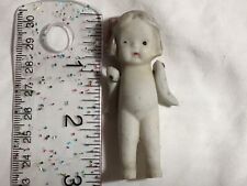 Vintage Bisque Porcelain Doll  Baby - Movable Arms - Signed japan picture