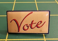 Vintage Vote, Enameled Lapel Pin picture
