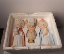 Three Vintage Porcelain WISEMEN Figurines HOMCO #5503  Retired picture