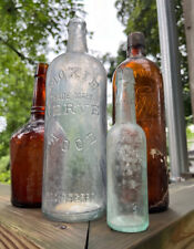 Antique Medicine Bottles - Wyeth, Larkin, Duffy, Moxie   (lot of 4) picture