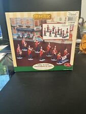 Lemax 2009 Christmas Parade Marching Band Resin for Table Set of 8 93766 w/ Box picture