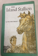 The Island Stallion Vintage HC Book By Walter Farley  1948 picture