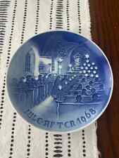 Bing and Grondahl 1968 Royal Copenhagen Vintage Christmas in Church Plate picture