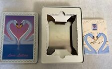 New 1997 USPS 25th Anniversary Love Letter Tin Stationery Set Cards & Envelopes picture