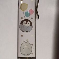 Pon Pon Carnival Japan Floaty Pen Cartoon Penguin with Balloons Moves by Pig picture