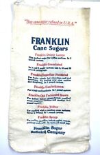 Vintage Franklin Sugar Refining Co Philadelphia Advertising 5 Lb Sack picture