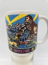 Vintage Universal Studios Florida 1989 Ceramic Coffee Mug Jaws ET King Kong  picture
