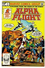 Alpha Flight Comic Book #1 John Byrne Autographed Marvel 1983 VERY FINE+ UNREAD picture