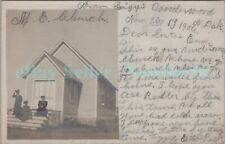 Underwood North Dakota ND - M.E. CHURCH - RPPC Postcard McLean County picture