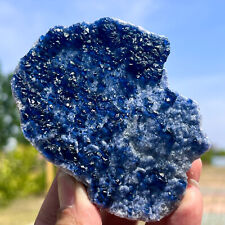 192G Natural blue cubic fluorite crystal cluster mineral sample/China picture