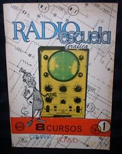 Radio Escuela Grafica~Argentina 1968 Electronics Magazine, No. 1~ Spanish picture