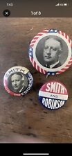 vintage rare AL SMITH FOR PRESIDENT CAMPAIGN   Pinback Buttons picture