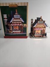 Lemax Village Bridgette’s Gingerbread Bakery Lighted Building In Box 2011 picture