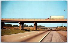 Postcard - Northern Indiana Toll Road, Indiana, USA picture