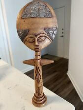 Vintage Akuaba Doll Beautiful Hand Carved African Carved Figure 18