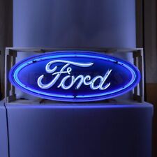 5 Foot Ford Oval Neon Sign In Steel Can Car Garage Neon Light 60