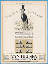 1925 R L Leonard Phillips Jones Van Heusen Shirt Collar Connoisseur Fashion Ad picture