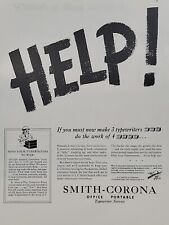 1942 Smith-Corona Typewriter Fortune Magazine WW2 X-Mas Print Ad War Syracuse picture