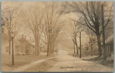 WEST HARTFORD VT MAIN STREET ANTIQUE REAL PHOTO POSTCARD RPPC picture