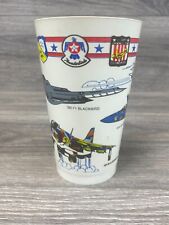 Air Show Blue Angels Thunderbirds Golden Knights Aircraft Vintage Promo Cup picture