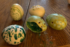Five Easter egg decorations picture