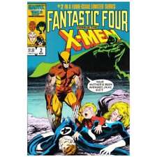 Fantastic Four vs. the X-Men #2 in Very Fine condition. Marvel comics [p& picture