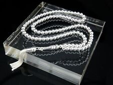 Small 925 pure sterling silver 99 beads Prayer Beads Misbaha Tesbih 501127 picture