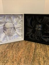 Kith x Star Wars Lot Of 2 Storm Trooper And Darth Vader Marble Paperweight NIB picture