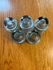 Whitall Tatum Glass Insulator No. 1 Clear Made in USA (5 In Total) picture