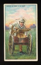 1909 T81 Recruit Military Series #19 Marine Of Field U.S. Navy VG/EX picture