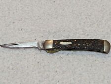 Vintage Antique Western S-693 Folding Knife Well Used picture
