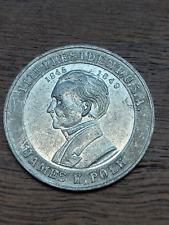 1933 Vintage Premium Cracker Jack Prize 11th President James K Polk Coin picture