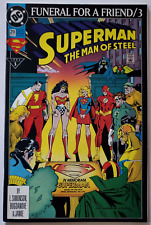 DC Superman The Man of Steel #20 (1993) ~ Funeral for a Friend Part 3 picture
