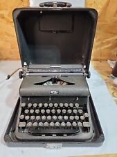 1942 Royal Arrow Portable Typewriter Serial # C-1166192 with Case Working Cond picture