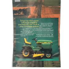 Vintage 1982 John Deere 317 Lawn and Garden Tractor Ad Advertisement picture