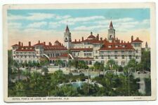 St. Augustine FL Hotel Ponce De Leon Old Postcard Florida picture