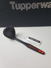 Tupperware Serving Ladle Spoon Kitchen Utensil Black Orange New picture