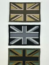 UK British 3 PIECE Flag Tactical HOOK Patches ONLY 10.99 picture