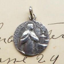 St Clare / Claire of Assisi - Sterling Silver Antique Replica picture