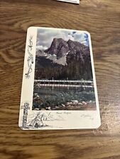 Mount Burgess BC Canada Vintage Postcard picture